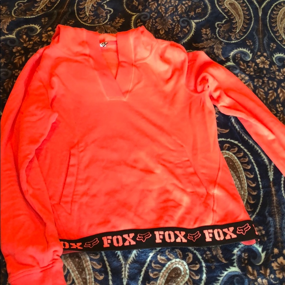 Fox Racing V neck sweatshirt